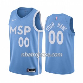 Män Minnesota Timberwolves Tröja Skräddarsydda 2019-20 Nike City Edition Swingman